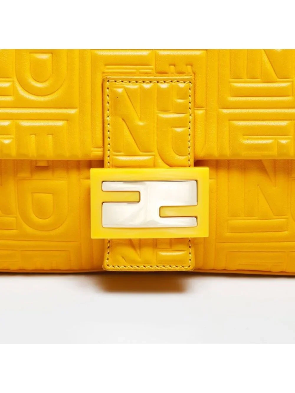 Fendi Shoulder Bag Matelasse Mamma Bucket Leather - Picture 8 of 10